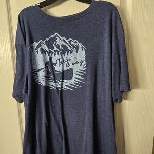 Sonoma Men's Navy Graphic Tee